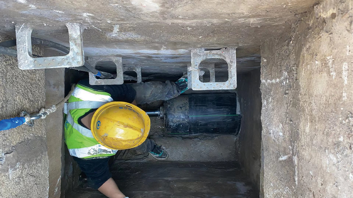 乌苏HDPE短管内衬法